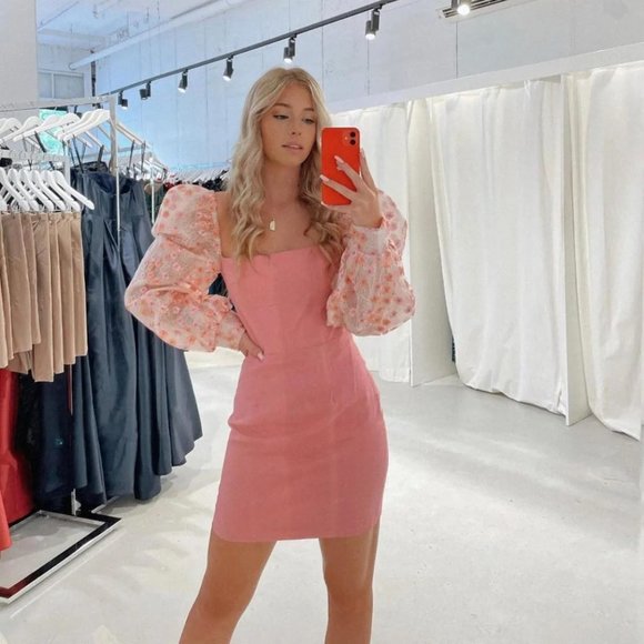 Atoir NWT Madison Mini Dress in Primrose size M (US 6) - Picture 9 of 9